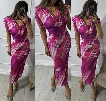 Elegantna midi haljina s efektom tie-dye
1550
Din
S M L