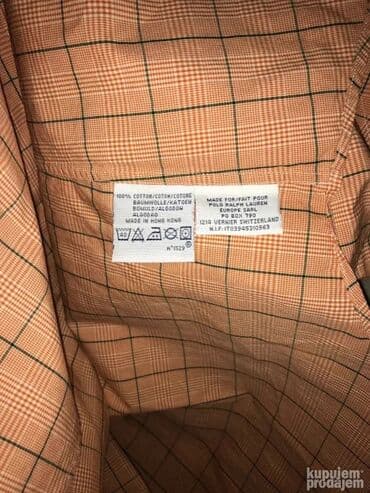 Odeća za skijanje: Original Ralph Lauren kosulja L NOVA 100% cotton Ramena 48/49cm — 4