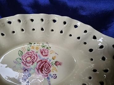 cinije sa drvenim postoljem: Porcelanska vintaz cinija. Porcelanska univerzalna cinija — 5