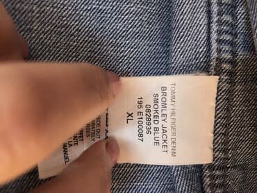 enter jakna: Transitional jacket, Jeans, XL (EU 54), Tommy Hilfiger, color - Light blue — 5