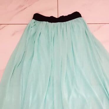 jaknice sa krznom: M (EU 38), L (EU 40), XL (EU 42), Midi, color - Turquoise — 3
