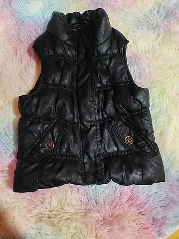 muski duksevi sa kragnom: Dečiji prsluk Palomino – crni, punjen - Brend: Palomino (etiketa — 3