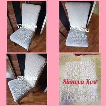 ikea stolice za kafice: Rastegljiva navlaka za stolicu Cena seta 2100din(6komada) — 5