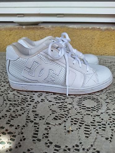 ccc.rs obuca: Bele DC patike – broj 39 - Gazište: 25 cm - Model niskog profila — 1