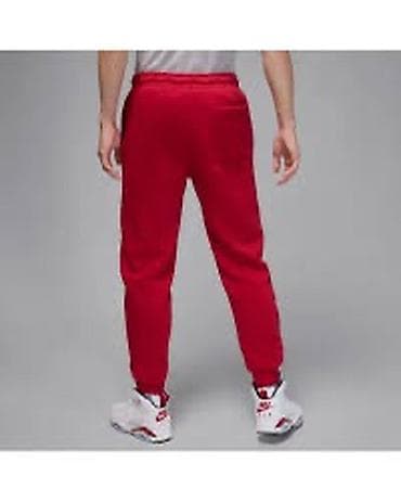 djubretarac muski: Jordan Sweatpants Red vel. S NOVO IM — 3