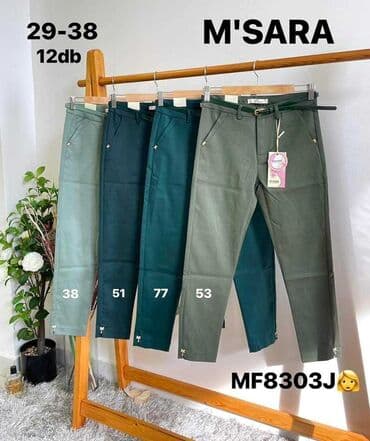 kargo pantalone h m: Hit pantalone za vitkiji i puniji stas Od 26 do 38 Od 50 do 100 kg — 5