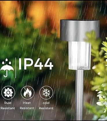kolica sa alatom: Solarne baštenske lampe na kočiću – set dekorativnih LED svetiljki - — 3