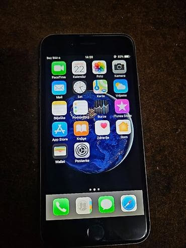 laptops and netbooks: Apple iPhone 6, 16 GB, Space Gray Telefon ima neciji nalog ali moze da — 1
