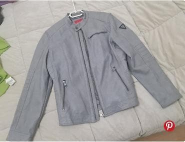 Kućna odeća: Kožna jakna Imitacija kože, L, Guess, bоја - Siva — 3