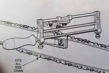 mala motorna testera: Ostrac lanca za testeru 30e. MA — 5
