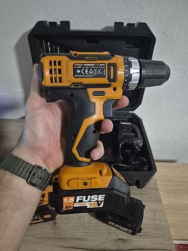 lidl brusilica za nokte: Villager FUSE 18V akumulatorska bušilica/odvijač – komplet u koferu - — 5