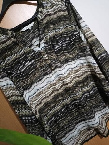 helanke sa trakom: S (EU 36), Polyester, Stripes, color - Multicolored — 2
