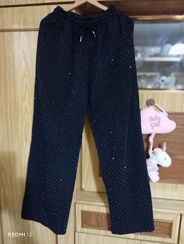 Women's Footwear: Monique komplet trenerke – crni set sa sitnim svetlucavim detaljima - — 2