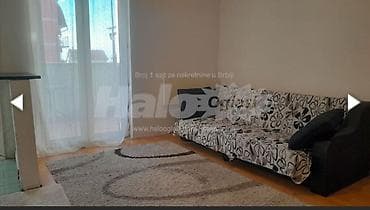 izdavanje garsonjera obrenovac: Namešten stan sa terasom. - Prostrana dnevna soba sa francuskim — 2