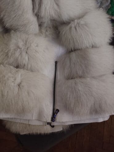 kaputi od poliestera iskustva: S (EU 36), Sa postavom, bоја - Bela — 5