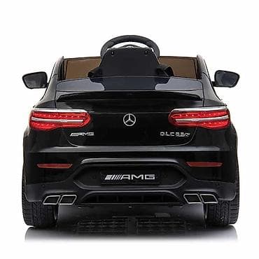 Children's Electric Cars: Džip Mercedes‑Benz AMG GLC 63S Coupé – crni, dečiji licencirani — 5