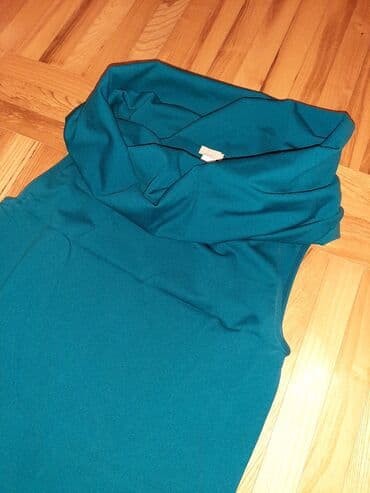 h: Golden Valley M (EU 38), color - Turquoise, Cocktail, Without sleeves — 2