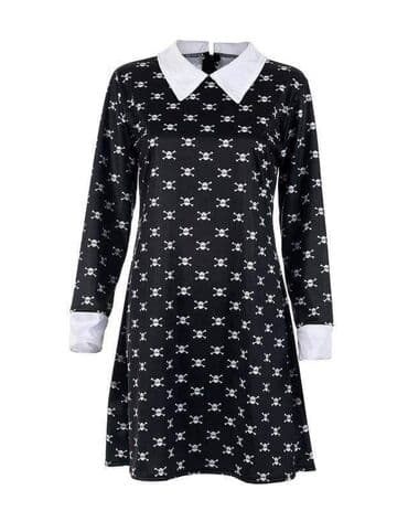 kimono haljina: Nov model Wednesday Adams haljinica od 3 do 14 godina po ceni od 2950 — 6