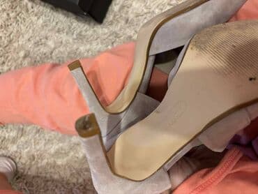 mokasine od prevrnute koze: Sandals, 36 — 7
