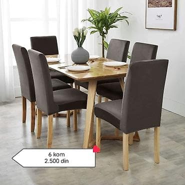 Donji delovi trenerke: 🍃Navlake za stolice🍃 🍃Paket sadrži 6 komada 🍃Materijal-pliš 🍃Cena-2500 — 5