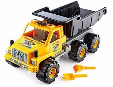 igracka kamion: GIGA KAMION od 108cm Oslikana kutija Lopatica i grabuljica CENA — 1