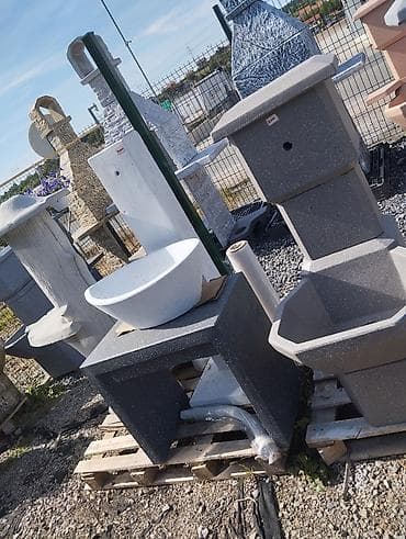 ikea cinije za voce: Betonska cesma Sa vodovodnom instalacijom unutar stuba cesme, uz cesmu — 2