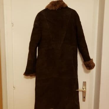 Fur coats: M, Without lining, color - Brown — 4