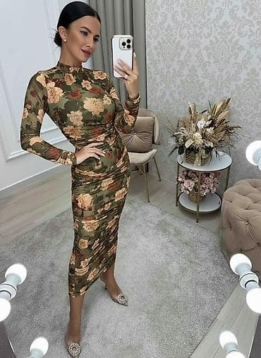 ✨Elegantna midi/duga haljina s cvetnim printom
✅2100 din