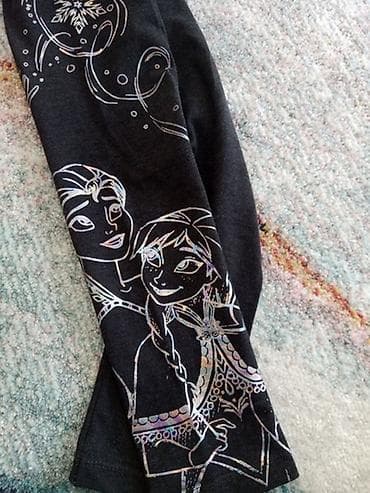 zara helanke pantalone: Frozen Elsa i Ana Promasena velicina. Nije noseno. Pise 10, a realno — 1