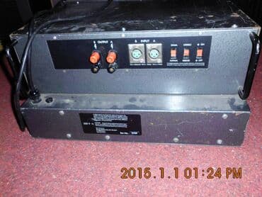 Zvučnici i stereo sistemi: Daub d700; 2x700w; 40kg; Germany;1400w rms u bridzu;2 torusna trafoa — 2