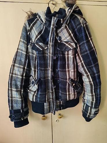 tiffany beograd: Zimska jakna Fishbone, veličina L. - Krojen model sa kariranim — 1