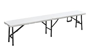 Garden tools and equipment: Bench, Plastic, color - White, New — 2