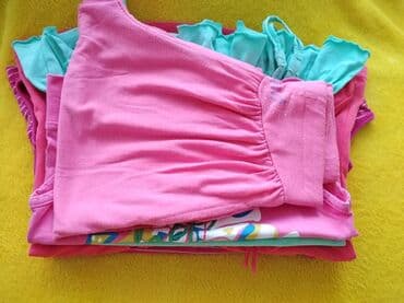 karirane suknje za devojcice: Bundle: T-shirts, For girls, age: 5-6 years — 2