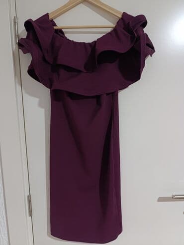 haljine c a: S (EU 36), color - Purple, Cocktail, Without sleeves — 2
