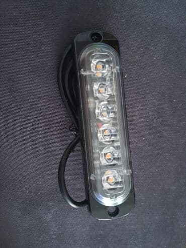 Car Audio: LED svetlo upozorenja Спецификација: Водоотпоран: ИП65 Боја светла — 6