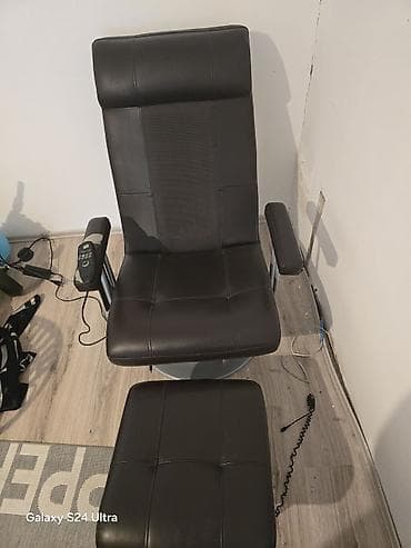 sobe za dečake: Masažna fotelja sa tabureom i daljinskim upravljačem - Ergonomskog — 1