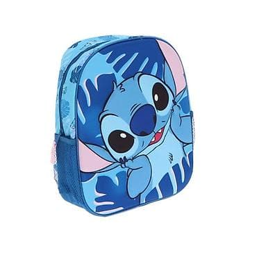 rucno pleteni kardigani: RANAC 3D LILO AND STITCH 79/46425 Veseli dečiji ranac u plavim — 1