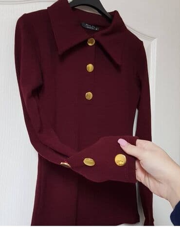 h and m kupaci: M (EU 38), color - Burgundy — 2