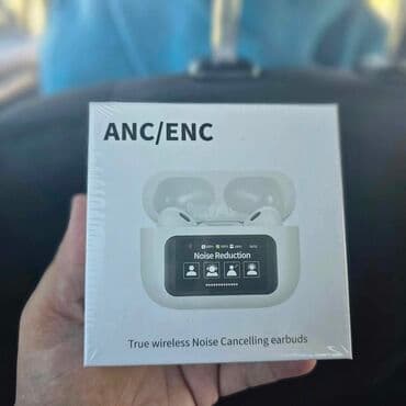 kucista za kompjutere: Slusalice bluetooth DS86 ANC/ENC TWS sa LED ekranom bele SPECIFIKACIJE — 4