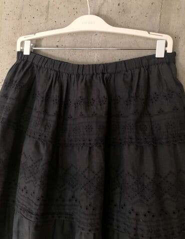 heklane suknje za devojcice: Zara, Midi, bоја - Siva — 6