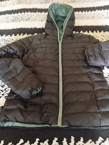 Zimska jakna sa kapuljačom – reverzibilna - Dvostrana: jedna strana