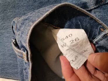 farmerke sa cirkonima stradivarius: Ženske farmerke XS. Stanje odlično. Naznačena veličina 26, odgovaraju — 4