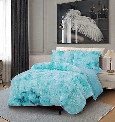 novi pazar stvari: Luksuzni set posteljine od veštačkog krzna – ultra mekano i toplo - — 6