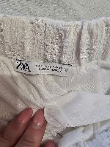 zara lanene pantalone: Zara, S, bоја - Bela — 2