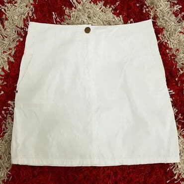 otkup odece: M (EU 38), color - White — 2