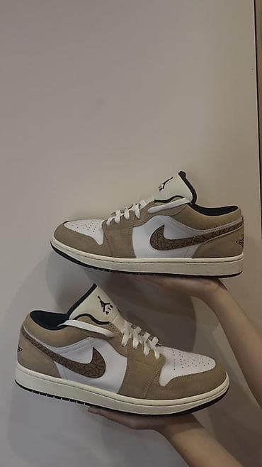 jordan dior: Nike Air Jordan 1 Low SE “Brown Elephant “patike - Silueta: Air — 1