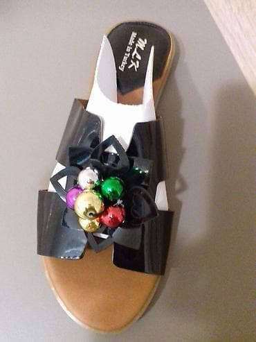 crocs papuce bele: Papuče 37, bоја - Crna — 2