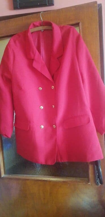 Blazers: Ženski sako u jarko ružičastoj/ ciklama boji. Klasican kroj sa — 2