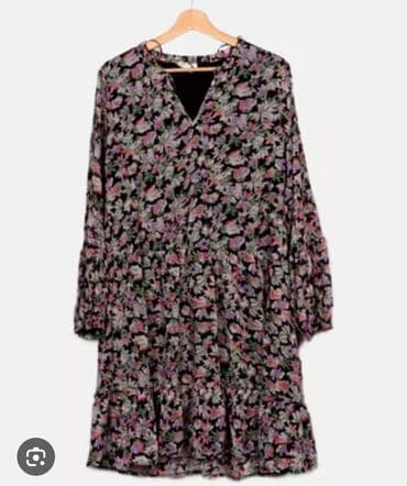 kožna jakna s krznom zara: Zara, Floral, color - Multicolored — 1