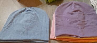 Women's Footwear: Pamučne beanie kape – jednobojne - Model: klasična beanie kapica bez — 6